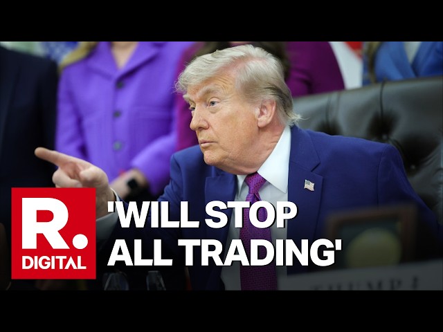 TRUMP'S ULTIMATUM! "Lower Interest Rates Or I STOP ALL TRADE!"  Fed Rate Hike Warning
