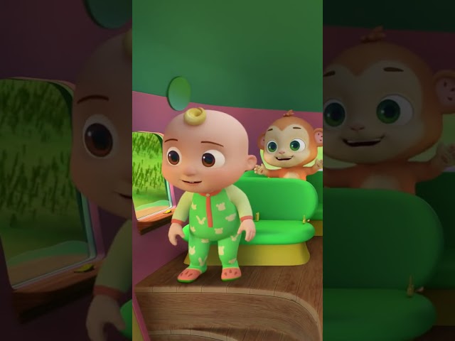 Hop On The Bus! Wheels On The Bus 🚌 | CoComelon | Moonbug Kids - Farm Animals