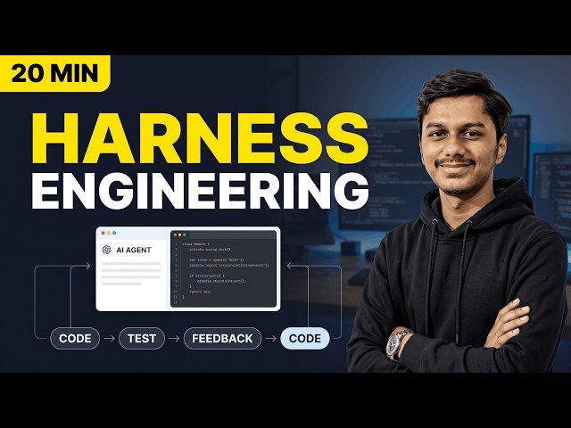 Harness Engineering Explained in 20 Minutes 🤯 | The Future of AI Coding | Tamil