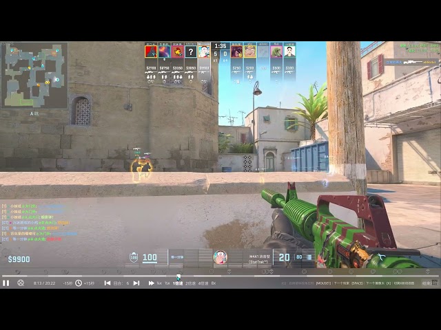 Counter strike 2 锁头挂狗记录
