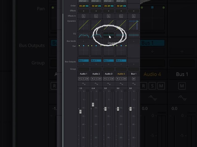 Equalizer EQ - DaVinci Resolve for NOOBS! - Tip #5
