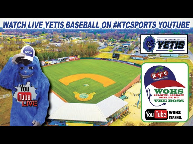 CCC Yetis vs Guilford Tech CC - Game 3/3 - Juco Baseball on KTC Broadcasting