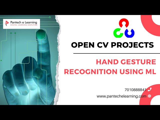 HAND GESTURE RECOGNITION USING ML -OPENCV