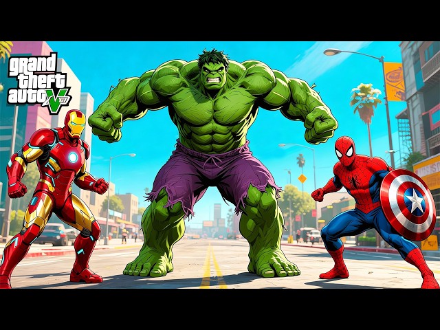 SPIDER-MAN, IRON MAN, HULK GAME ANIMATION🕸️🦸‍♂️💥