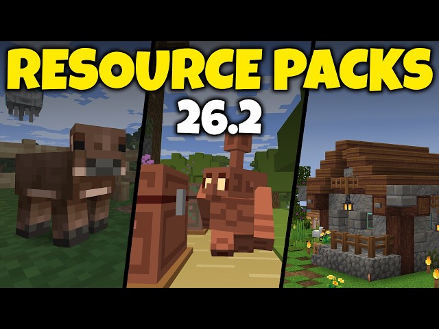 Best Texture Packs for Minecraft 26.2