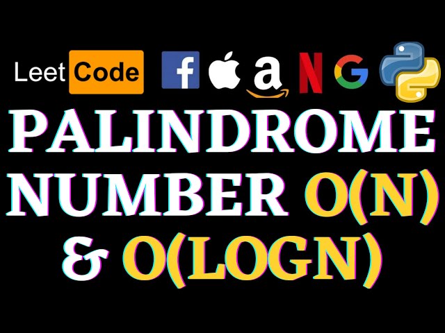 Palindrome Number | Leetcode Python Solution | Python
