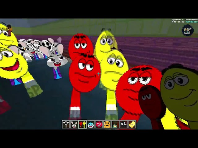PART 1 NEW Incredibox Sprunki OREN in Maze Gmod Minecraft