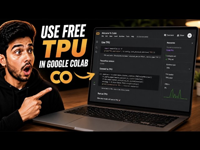 Use Free TPU In Google Colab 2026: The Ultimate Complete Step By Step Developer Training Guide!