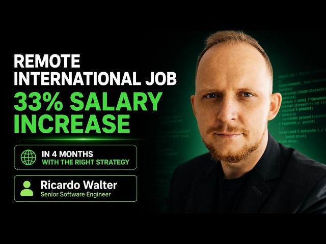 Senior Java Developer Lands Remote International Job With 33% Salary Increase in 4 Months