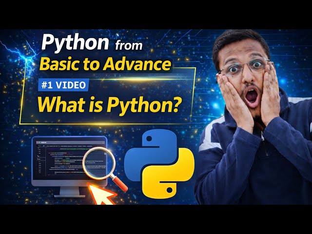 What is Python? 🐍 Complete Python Tutorial for Beginners to Advanced