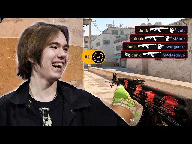 Donk Never Stops Grinding FACEIT | #1 RANK