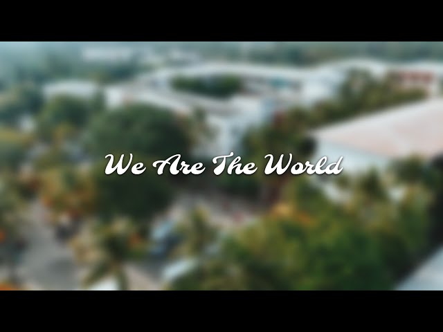 "We Are the World" cover | Department of Music | CS Academy Erode |