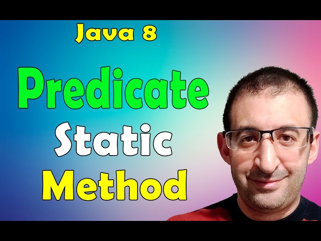 30- Java 8 Tutorial - Predicate interface isEqual() method