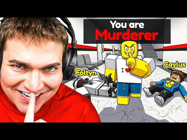 Steak, Caylus & Foltyn Play MM2 Roblox!
