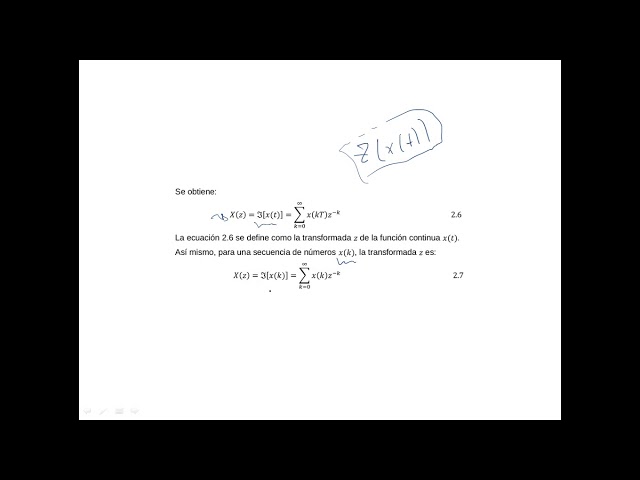 introducción a la transformada z (control digital)