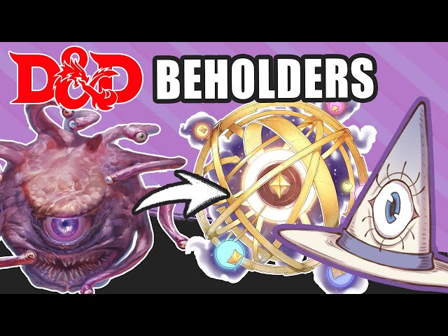 D&D Beholders Explained (and also how to make them weirder)