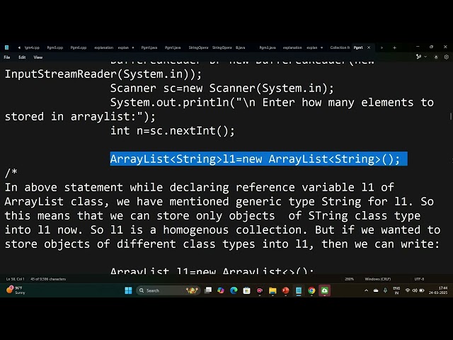Introduction to Collection framework in Java by Nadkarni Sir #javaprogramming #interviewpreparation