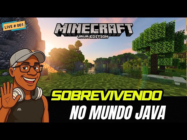 ✅ Live Horizontal # 001 l Minecraft Java l Meu MundoJava 📆21/01/2026🏆