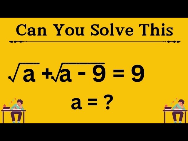 Square Root Math Simplification | Math Challenge @ultraedu