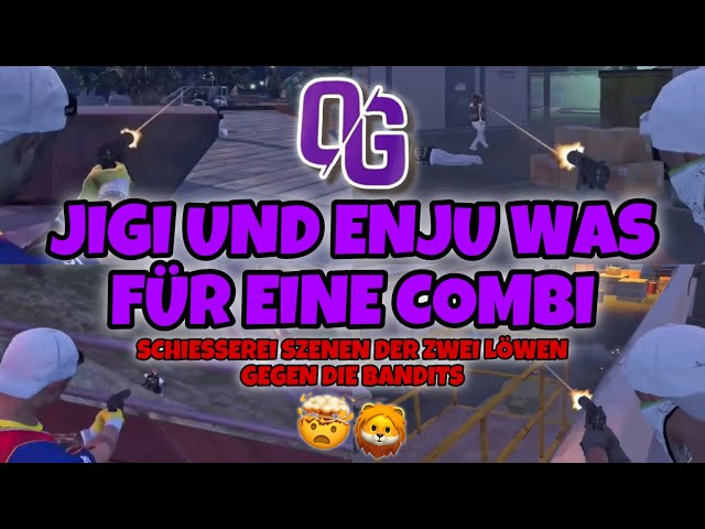 JIGI & ENJU GAMBO VS. BANDITS 😳 | HOPE V | OCTOGRAM | GTA ROLEPLAY
