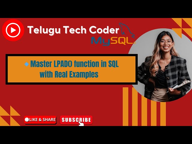 LPAD function in SQL