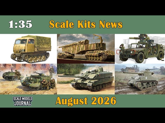 Scale Models News / Armor and Vehicles 1:35 - August 2026