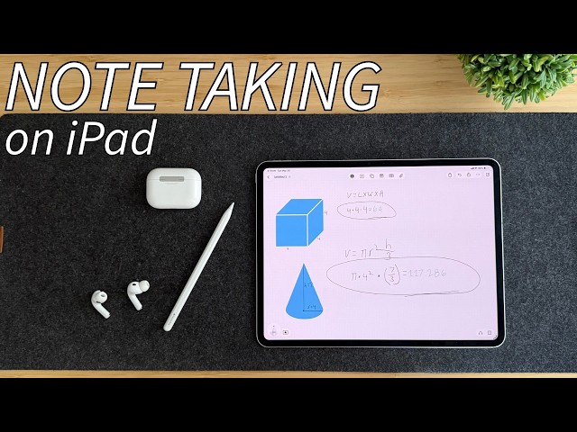 The Best Note Taking Apps for iPad in 2026!
