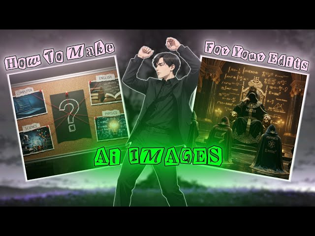 AI Images Tutorial For Your Edits | Full Prompt + Tutorial🔥
