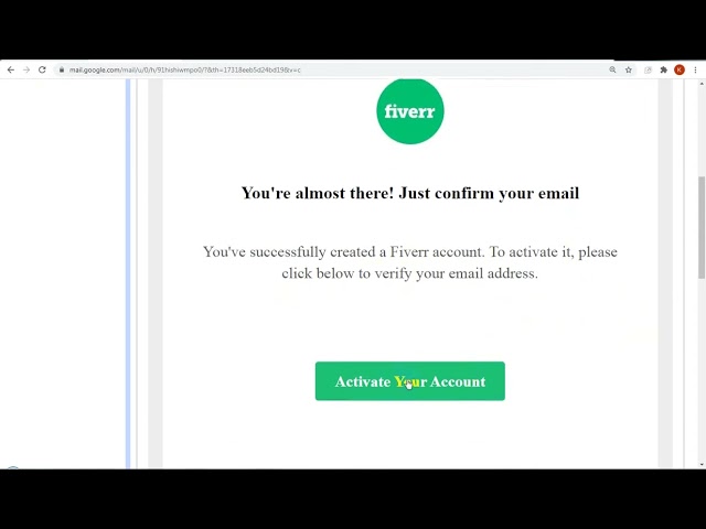 How To Verify Fiverr Account Email Address | How To Active Fiverr Account Email Verify 2026