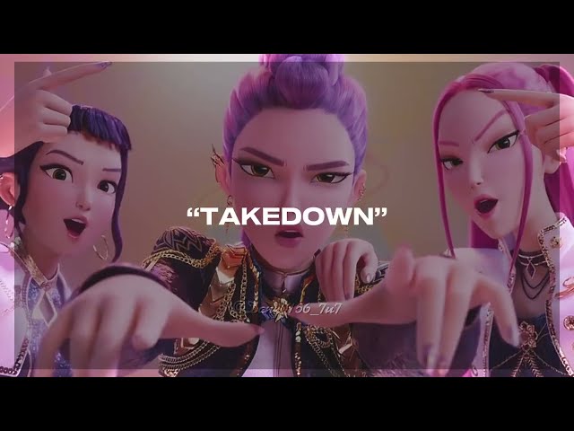 NOCAUT - HUNTRIX Español🗣️🗣️✨|| Versión extendida, Letra||TAKEDOWN - HUNTR/X Kpop Demon Hunters