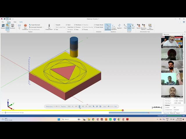how to create 3d model in mastercam with programming and toolpaths