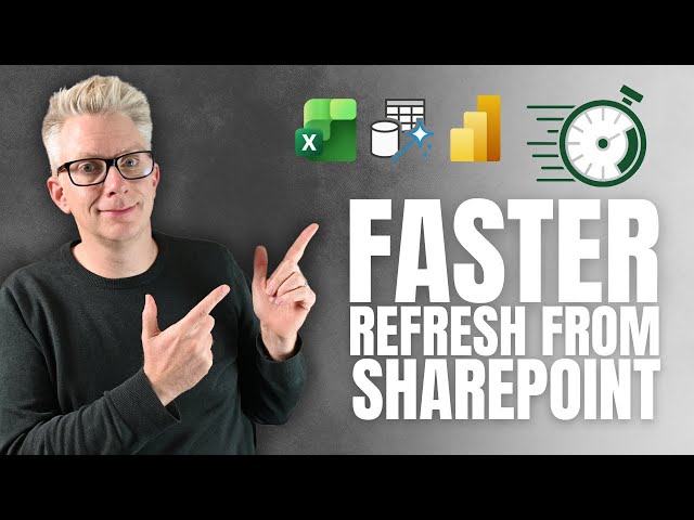 Fix your slow Power Query refresh from SharePoint (700% faster)