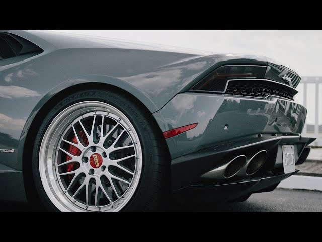 Lamborghini Huracan X BBS LM Wheels | Canon Eos R10 (4K)