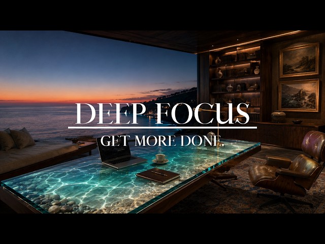 Deep Work Music For Total Focus And Mental Clarity To Get More Done In Less Time Today