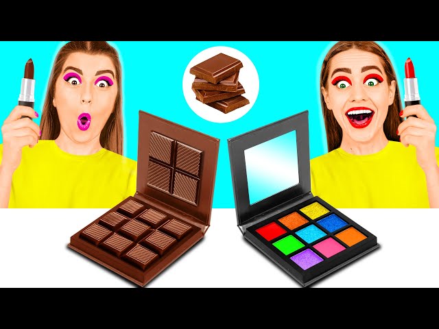 Desafío De Comida Real vs. De Comida Chocolate por Fun Challenge
