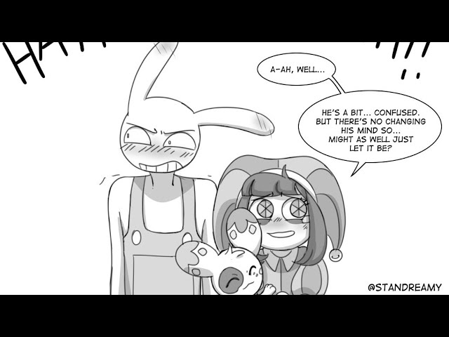 Suddenly Parents 2 🩷 Pomni X Jax 🩷 The Amazing Digital Circus Comic Dub 