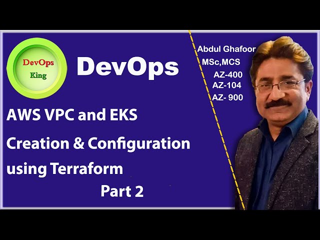 Automating AWS VPC and EKS Setup with Terraform – Beginner to Advanced | Part 2