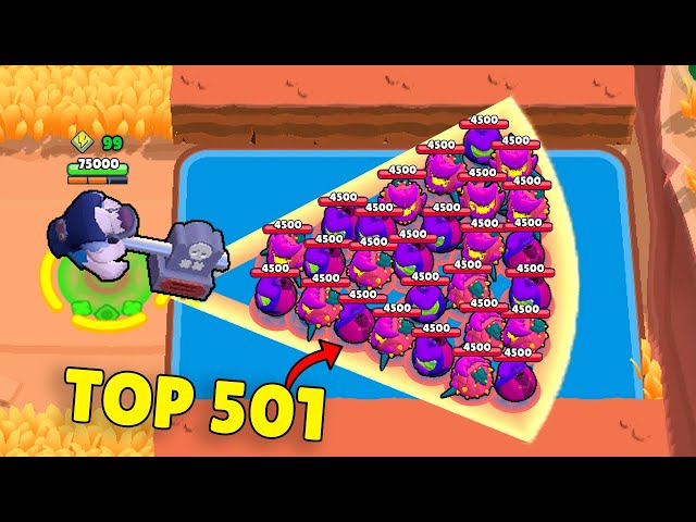 TOP 501 FUNNIEST FAILS in BRAWL STARS | WORLD RECORD Funny Moments & Glitches & Fails #710