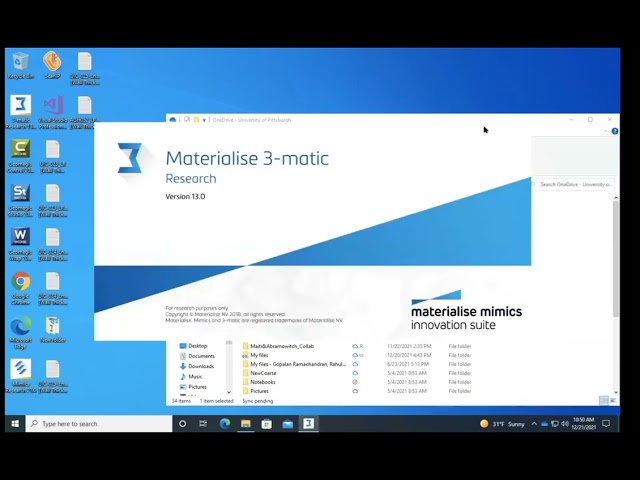Ronald 3D code explanation on zoom