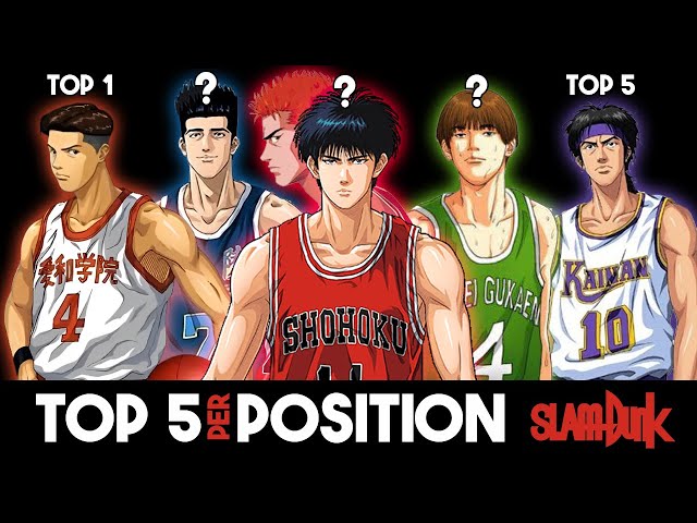 Si SAKURAGI na PINAKAMAGALING na POWER FORWARD? | TOP 5 PINAKAMAGALING SA BAWAT POSISYON | SLAM DUNK