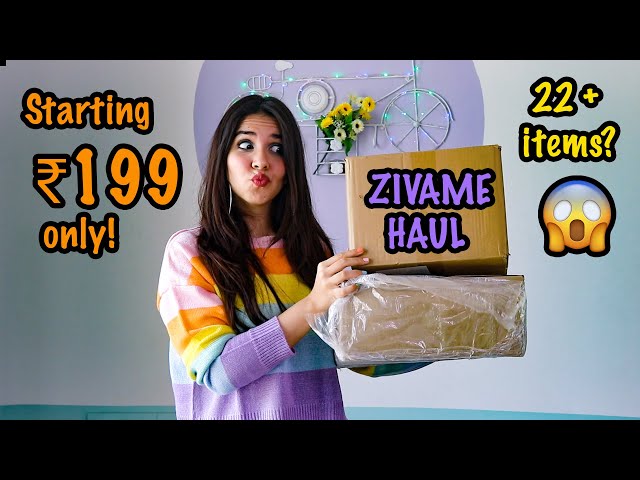 *HUGE HAUL* I bought over 20 items from Zivame!!!😳 STARTING ₹199 ONLY😍 🥳 | #HeliHauls | Heli Ved
