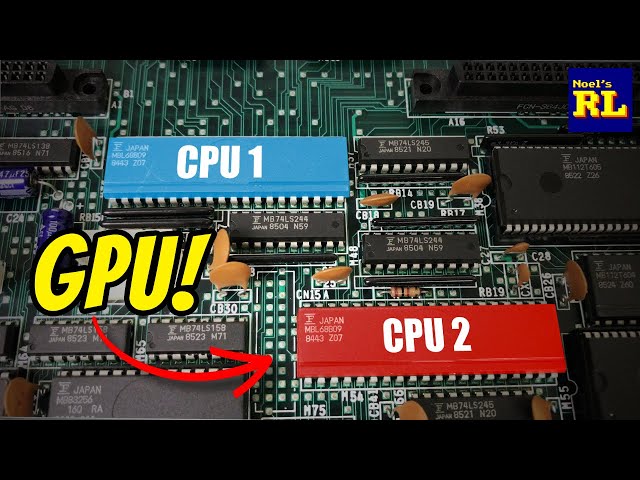 Esta computadora de 8 bits tiene dos CPU (¡y uno funciona como GPU!)