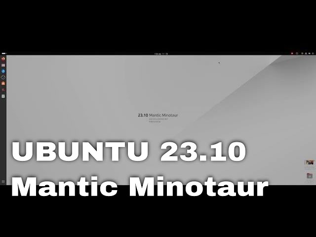 UBUNTU 23.10 MANTIC MINOTAUR BETA TODAS LAS NOVEDADES. @LINUX @UBUNTU 🤔🤔🤔