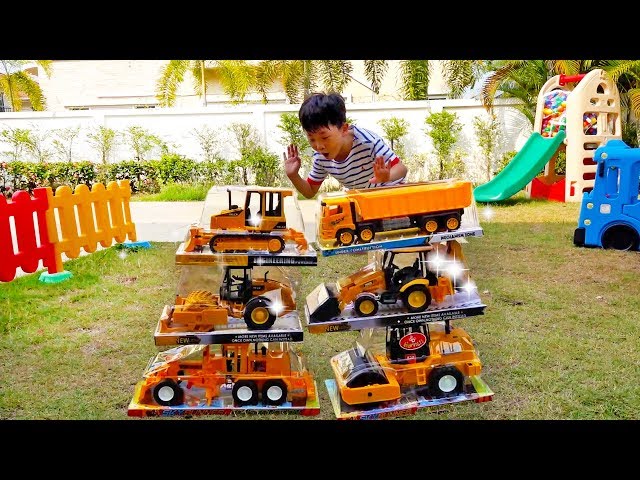 [60min] Yejun jugar coches de juguete y camión de rescate Car Toys for Kids