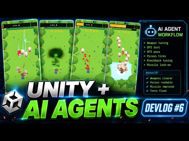Building My Unity Game with AI Agents | Devlog #6