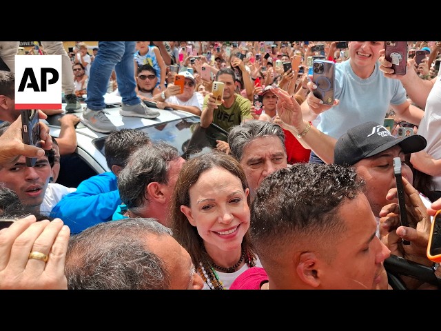María Corina Machado returns to Venezuela after months in exile