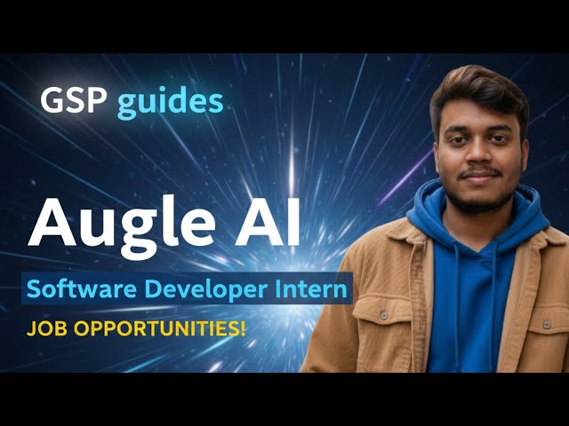 Augle AI Is Hiring For Software Developer Intern Freshers Can Apply PPO Opportunity #hiringnow#jobs