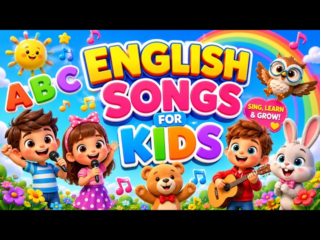 🌈 RAINBOW COLORS SONG | Learn Colors in English for Kids! 🎵