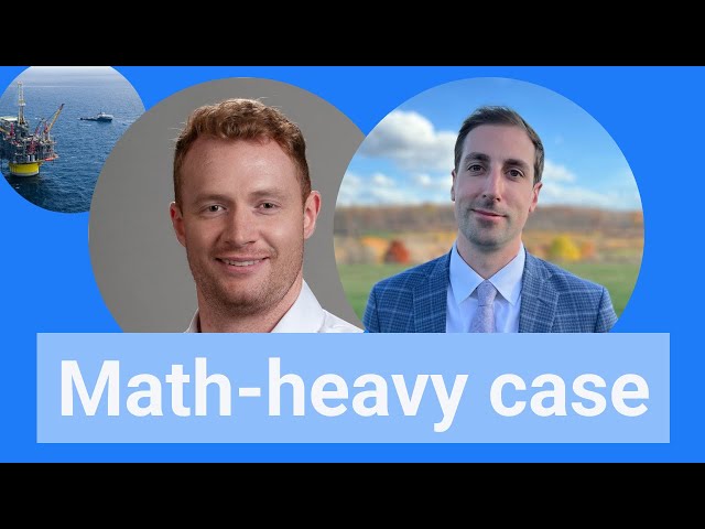 Math-heavy consulting case interview: Natural gas mega project (w/ EY and BCG Consultants)