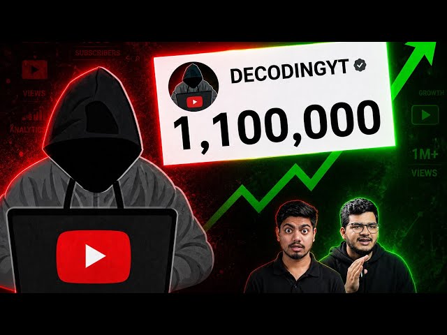 How @decodingyt  Cracked youtube Algorithm